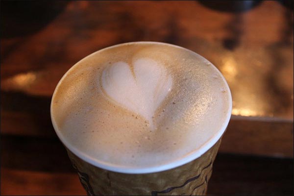 Heart Shapes on Coffee