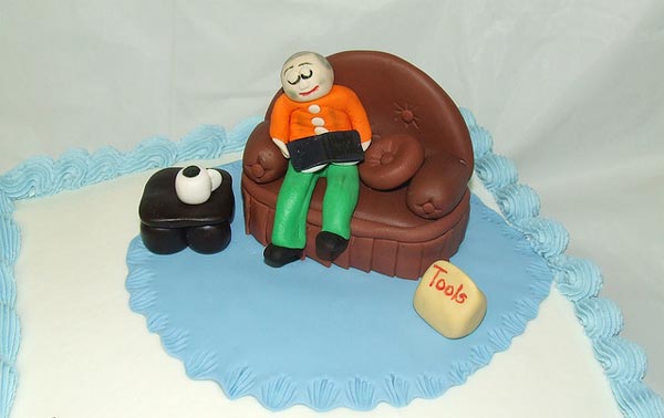 Father's Day Laptop / Sofa Cake