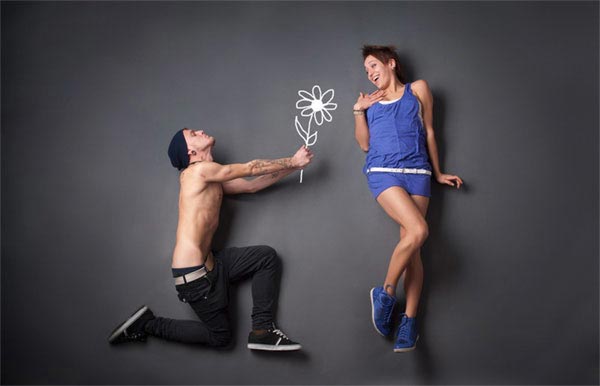 Funny Yet Creative Conceptual Love Story Photography