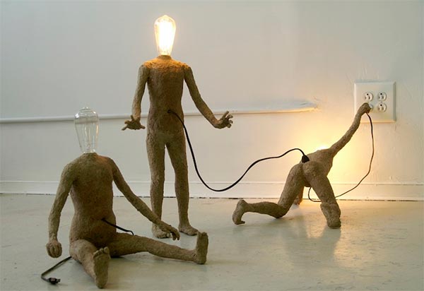 Light Bulb People Artworks