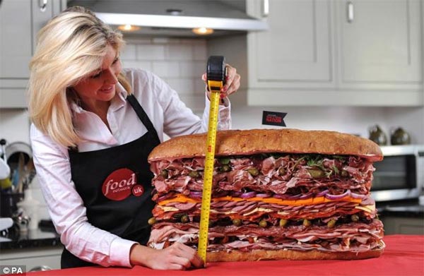 World's Meatiest Sandwich