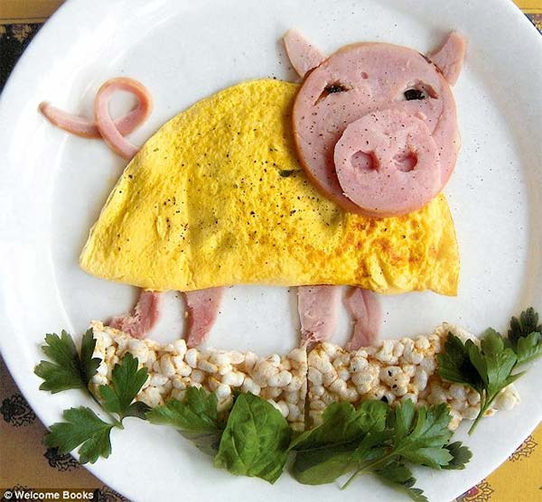 Funny Food Art by Bill & Claire