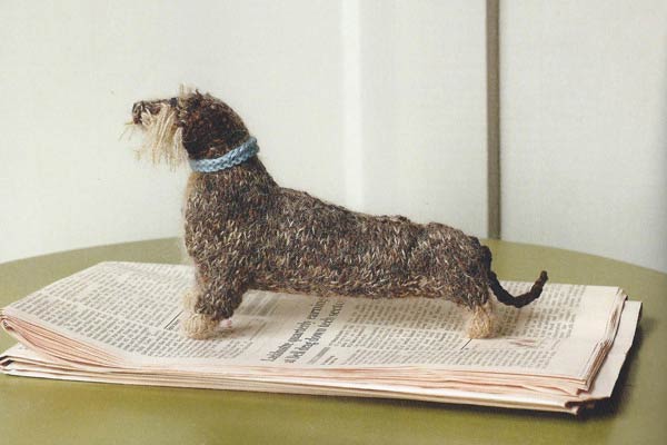 Knitted Dog by Sally Muir & Joanna Osborne