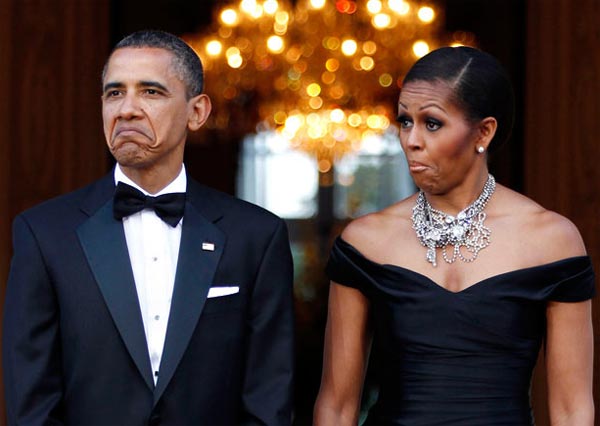 Obama & Michelle Reaction