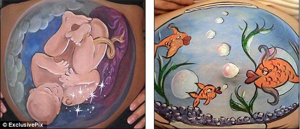 Pregnant Belly Decorations