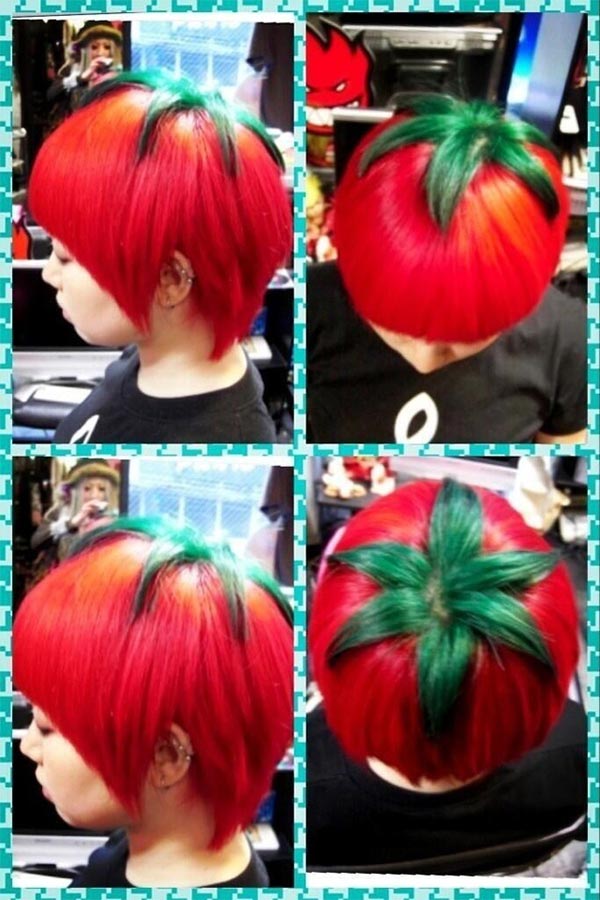 Ripe Tomato Hairstyle by Hiro