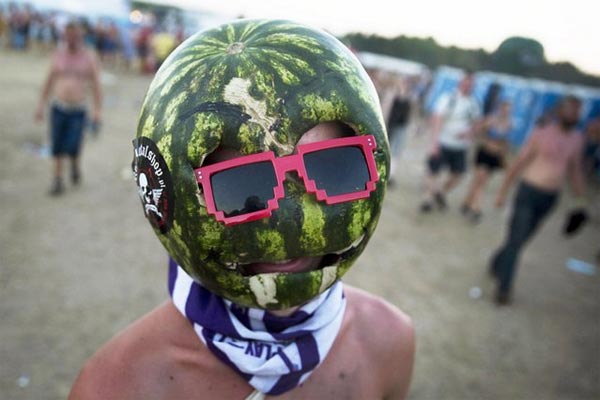 Watermelon Mask