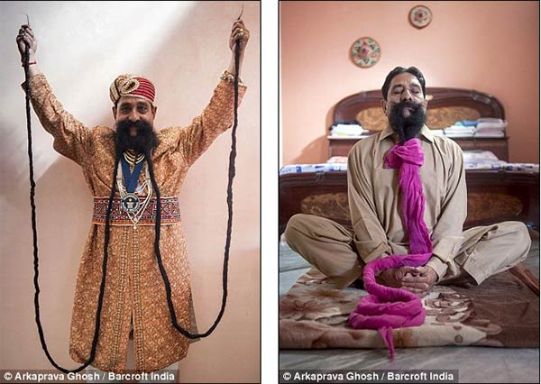 Meet Ram Singh: The Man with World's Largest Mustache