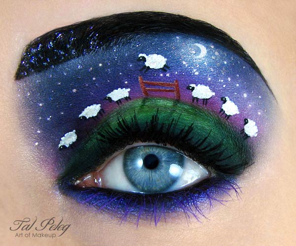 Creative Eye-Makeup by Tal Peleg