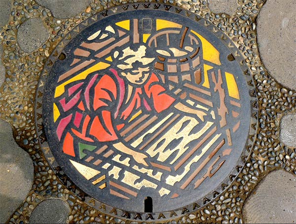 Japan's Manhole Cover Art