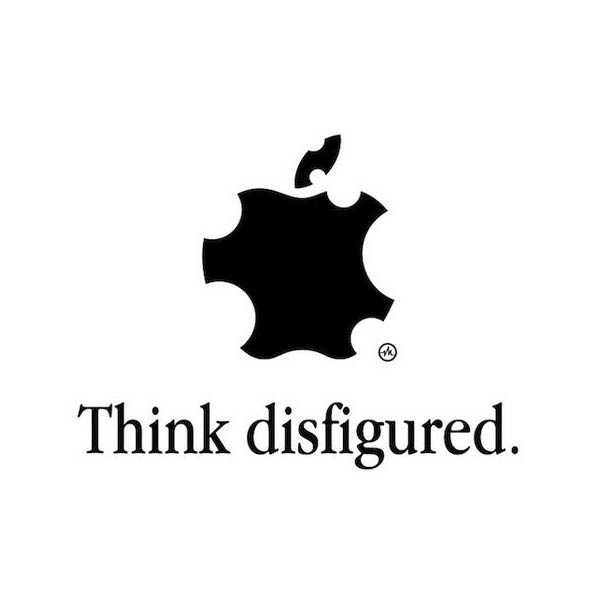 Apple Logo: Think Different By Victor Hertz