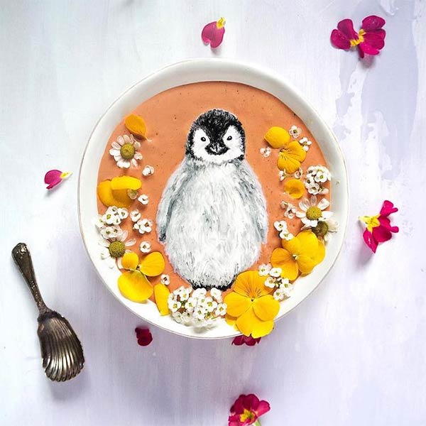 “Paint” Beautiful Art on Smoothie Bowls