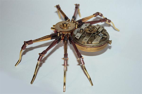 Arthrobots - Steampunk Bugs