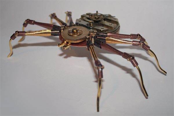 Arthrobots - Steampunk Bugs