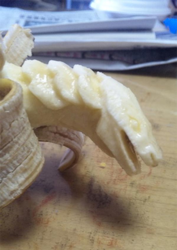 Banana Carving