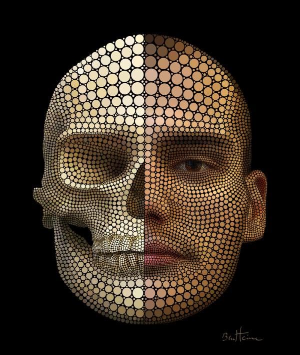 Celebrity Portraits Made From Thousand of Circles