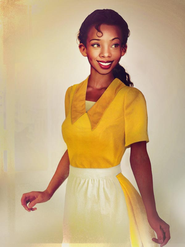 Realistic Disney Characters Portraits