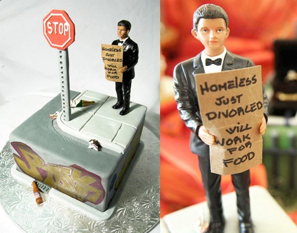 Divorce Cake Designs