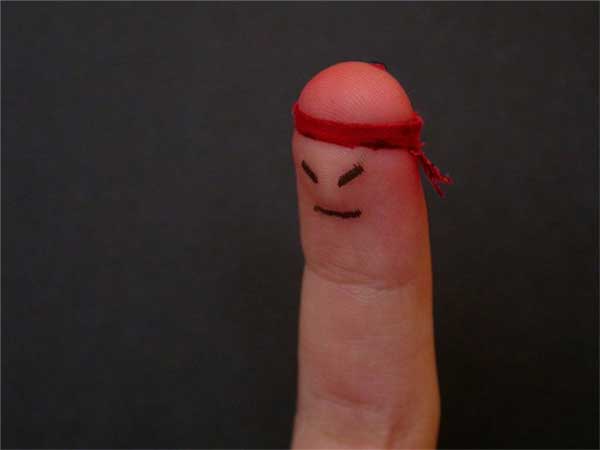 Funny Fingers Drawing