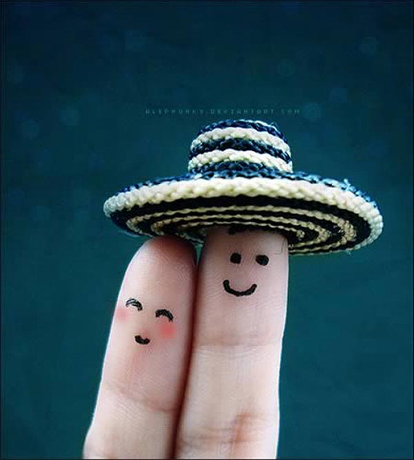 Funny Fingers Drawing