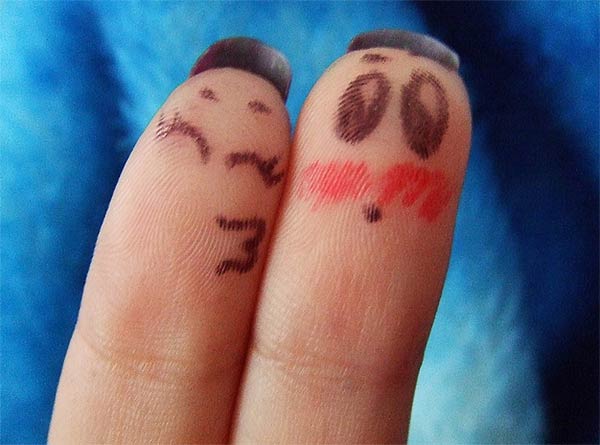 Funny Fingers Drawing