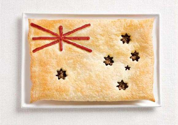 National Flags with Unique Taste