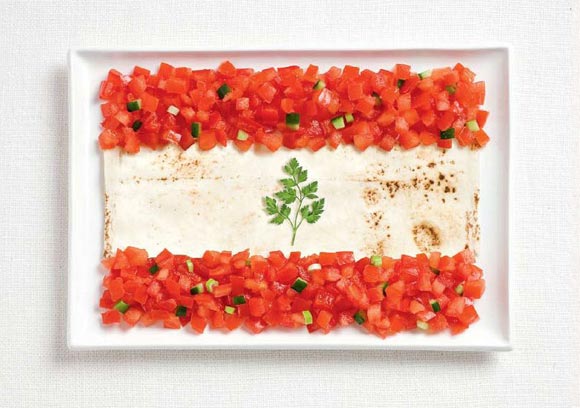 National Flags with Unique Taste