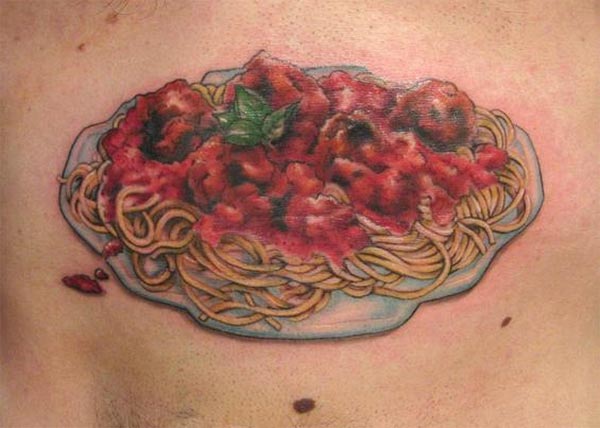 Funny / Creative Food Tattoos