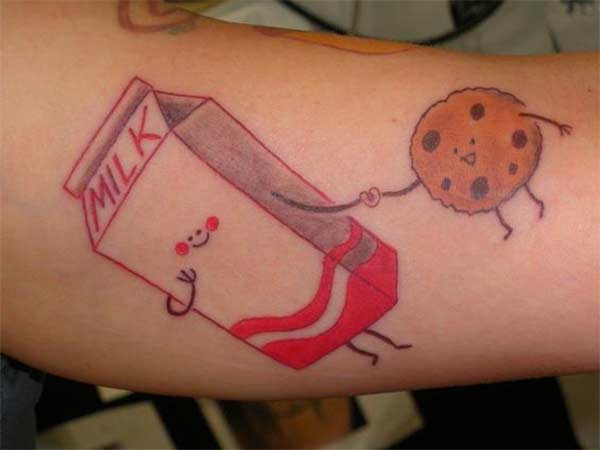 Funny / Creative Food Tattoos