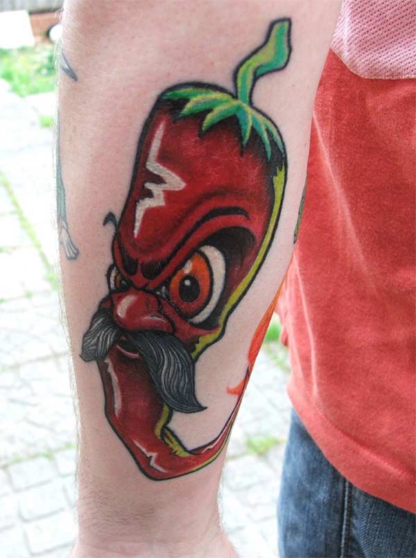 Funny / Creative Food Tattoos