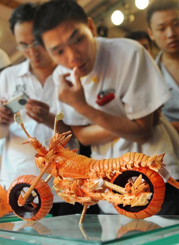 Lobster Shell Motorcycle