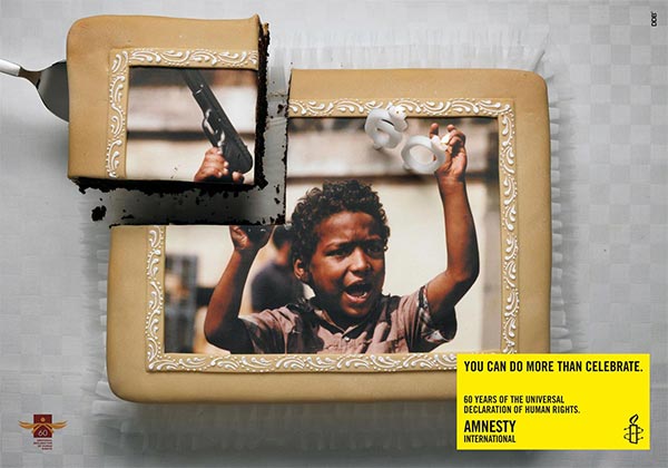 Amnesty International Cakes
