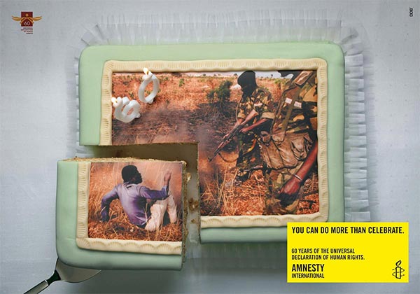 Amnesty International Cakes