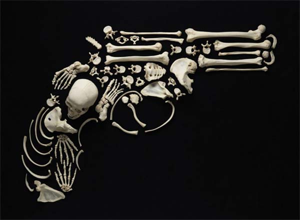 Art made with human bones