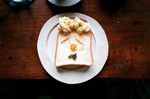 Toast Food Art