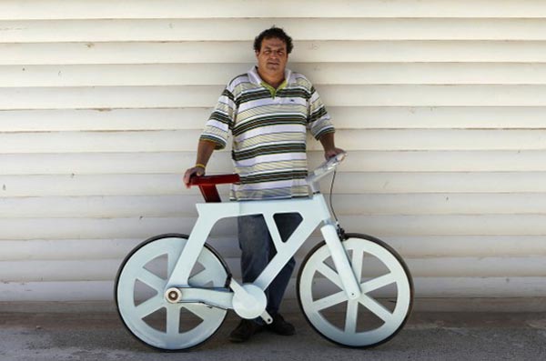 Cardboard Bicycle