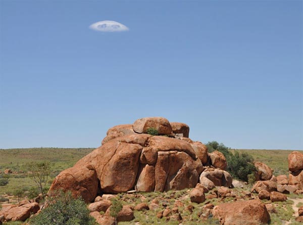 Giant Fish Cloud Formation