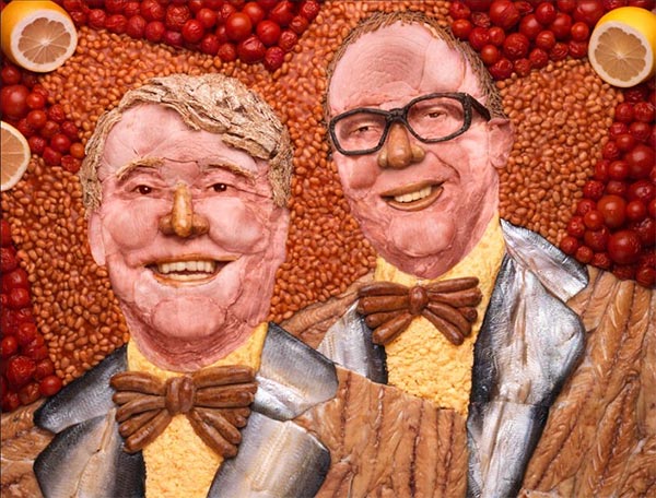 British Comedy Legends Made From Breakfast Foods