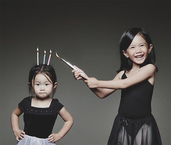 Creative photos taken by father Jason Lee