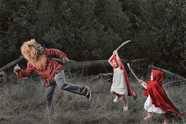 Creative photos taken by father Jason Lee