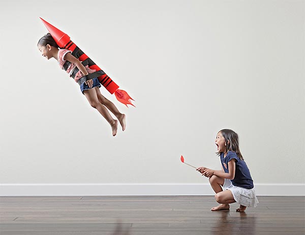 Creative photos taken by father Jason Lee