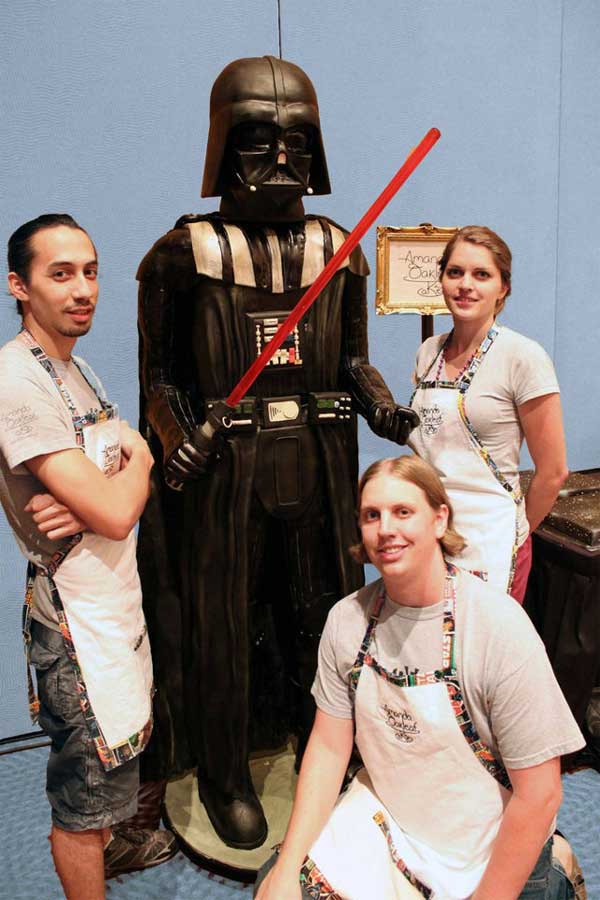 Life-Size Darth Vader Cake