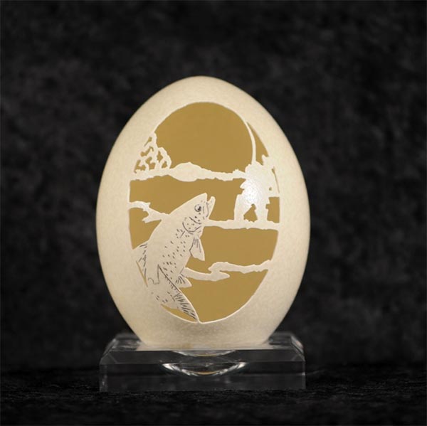 Eggshell Carving