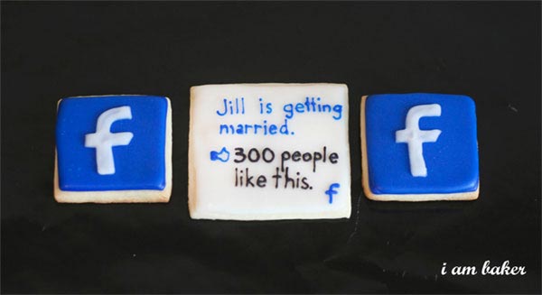 Facebook/Twitter Cookies by I am Baker