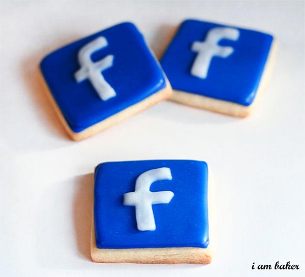 Facebook/Twitter Cookies by I am Baker