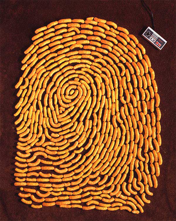 Fingerprints Recreated Using Different Objects