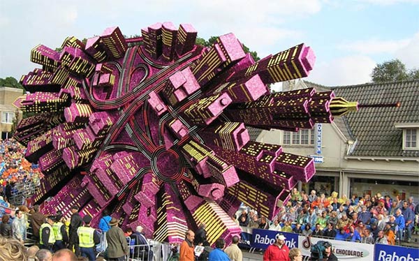 Flowers Parade in Belgium