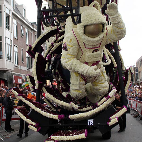 Flowers Parade in Belgium