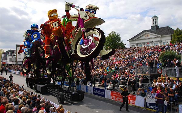 Flowers Parade in Belgium