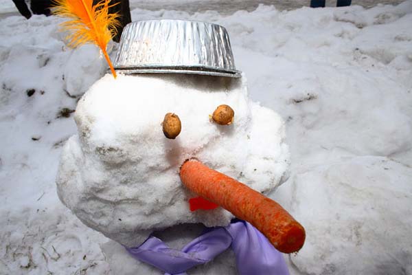 Funny Snowman